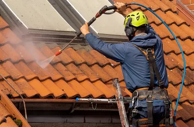 Démoussage et hydrofuge de toiture à Saint-Mathieu